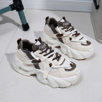 ins韩版网面低帮老爹鞋女春季新款透气女学生休闲鞋