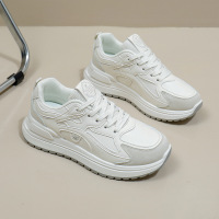 秋季老爹鞋新款韩版ins女学生厚底增高运动板鞋休闲街拍