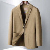 单层防晒西装男士春夏薄款微弹免烫西服户外防晒外套