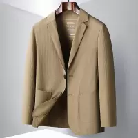 单层防晒西装男士春夏薄款微弹免烫西服户外防晒外套