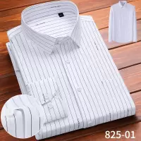 品牌春秋新款长袖衬衫男式免烫百搭工装衬衣男士商务寸衫