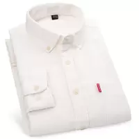 春秋新款全棉灯心绒长袖衬衫男修身工装衬衣男士条纹潮流商务寸衫