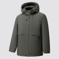 一衣三穿鹅绒脱卸内胆男士羽绒服秋冬新国标羽绒服保暖羽绒外套潮