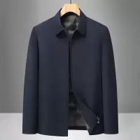 秋冬新款中老年商务羽绒服男士新国标90白鸭绒羽绒服爸爸装外套男