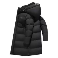 男装过膝长款极寒羽绒服冬季新款连帽加厚潮流羽绒服