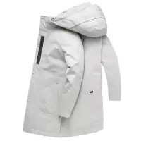 秋冬新款90白鸭绒中长加厚羽绒服青年男士户外羽绒服