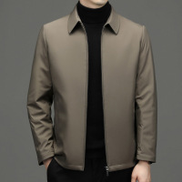 M-7XL-加大码轻羽绒服男士商务行政羽绒服新国标90白鸭绒羽绒服男