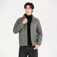 秋冬新款轻薄羽绒服防风立领保暖羽绒男90绒户外休闲通勤羽绒外套