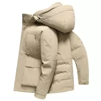 脱卸帽中长加厚羽绒服冬季新款男士90白鸭绒防寒保暖潮流羽绒外套