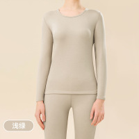 A类亲肤羊毛保暖内衣套装男加厚ab面发热男士打底秋衣秋裤女秋冬