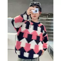 儿童装男童毛衣加厚新款男孩洋气针织衫秋冬款大童冬装上衣潮