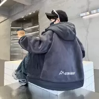 男童夹棉加厚外套秋冬款新款洋气男孩儿童冬季羊羔绒毛毛衣潮