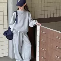 女童套装新款春秋儿童衣服洋气时髦秋装大童运动服女孩两件套