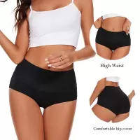 欧美内裤女士大码 加大码内裤女纯棉 高腰收腹女士内裤