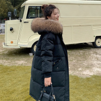 年新款冬季羽绒棉服女中长款棉衣宽松棉袄韩版大码面包服外套