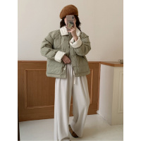 年新款短款韩版女冬宽松棉衣加厚小香风棉服潮流棉袄时尚外套