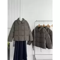 新款冬季立领棉服女年时尚宽松小个子短款设计感加厚保暖外套