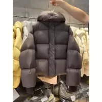 年冬季新款高品质超厚短款宽松棉衣棉服小个子连帽面包服外套