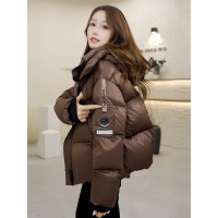 年冬季新款短款时尚保暖休闲棉服女高级感加厚面包服宽松外套