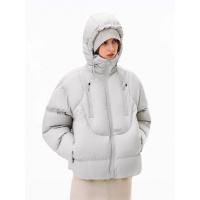 年冬季新款短款连帽棉服时尚潮流情侣装设计感宽松保暖外套