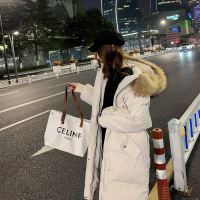 年新款羽绒棉服女冬季宽松大码面包服棉袄中长款韩版棉衣外套