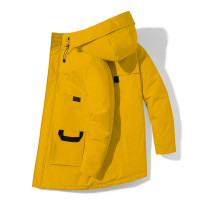 反季清仓冬季新款80白鸭绒羽绒服中长款男士加厚保暖大码羽绒服男