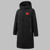 羽绒服冬季男装加厚保暖长款抗寒男女同款防寒服时尚百搭男士外套