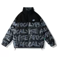 秋冬装加厚保暖时尚男羽绒服潮牌立领防风休闲百搭宽松面包服外套