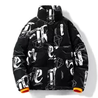 男装白鸭绒羽绒服男士冬季潮牌情侣男士加厚保暖防风面包服外套男