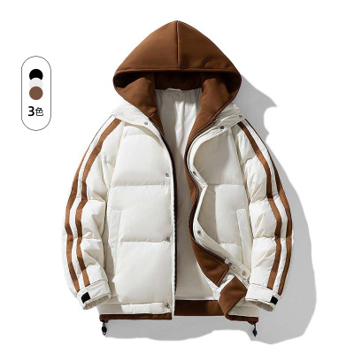 羽绒服冬季新款男女同款加厚保暖时尚宽松百搭羽绒防寒面包服外套