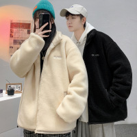 冬季棉衣男潮流冬装港风羊羔绒宽松情侣棉服百搭有型网红同款外套