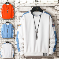 卫衣男春秋季新款圆领宽松青少年打底衫韩版潮流休闲长袖T恤男装