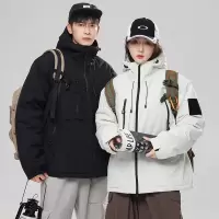 情侣款棉衣加厚秋冬新款棉服男士保暖潮流百搭夹克连帽外套上衣男