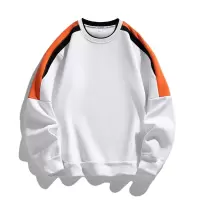 春秋季新款男士长袖圆领套头卫衣男休闲百搭宽松百搭上衣