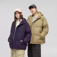 男装新款情侣棉服秋冬韩版潮流宽松加厚男棉衣外套女休闲连帽百搭