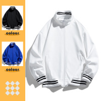 男装春秋新款男士开衫卫衣宽松韩版百搭港风ina男女夹克外套