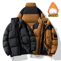 男装棉衣秋冬季新款加厚休闲情侣棉服潮牌立领时尚棉袄外套潮男士