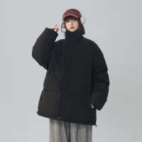 男装秋冬季新款立领加厚保暖宽松慵懒风厚袄面包服情侣款男士外套