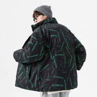 秋冬季新款美式潮牌街头男女同款棉服户外休闲百搭登山立领外套男