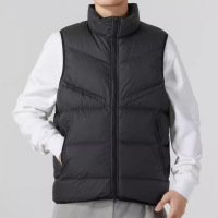 男装新款羽绒马甲男秋冬季立领白鸭绒坎肩马夹男式背心羽绒服外套