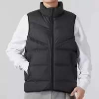 男装新款羽绒马甲男秋冬季立领白鸭绒坎肩马夹男式背心羽绒服外套