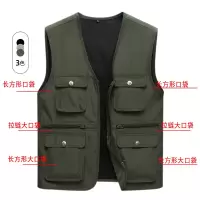 男装春夏季户外钓鱼男士马甲多口袋坎肩休闲工装马夹宽松摄影马甲