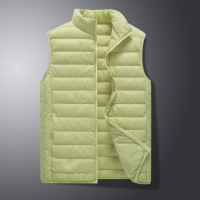 男装秋冬季新款轻薄马甲男立领修身时尚羽绒服背心潮坎肩马夹外套