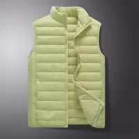 男装秋冬季新款轻薄马甲男立领修身时尚羽绒服背心潮坎肩马夹外套