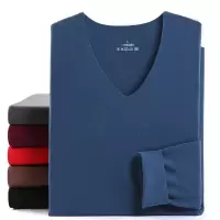 秋冬新款男士保暖内衣双面磨毛无痕套装秋衣秋裤男加绒打底衫