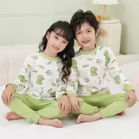 男童女童秋衣秋裤中领儿童纯棉内衣套装纯棉中小童睡衣家居服
