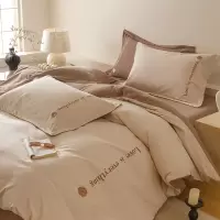 a类磨毛长绒棉四件套纯棉新款轻奢感主卧室床笠被套