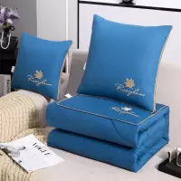 新款全棉绣花抱枕被-四季款 刺绣靠垫被 春夏