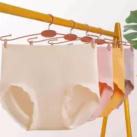 竹纤维中高腰包臀女士内裤性感透气无缝三角裤纯棉档少女生短裤头