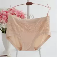 莫代尔女士内裤棉质性感胖mm中高腰中年老年人妈妈宽松女三角裤